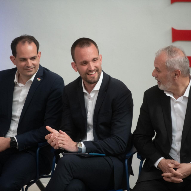 Ivan Malenica, Šime Erlić, Ante Sanader