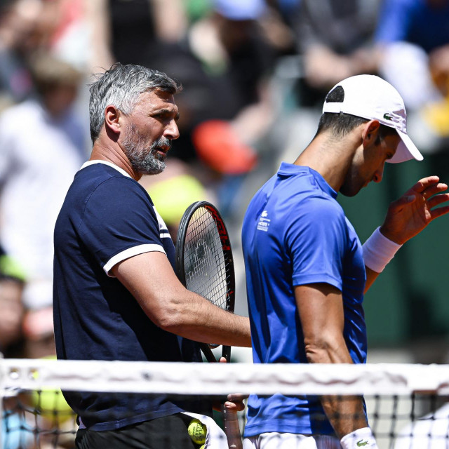 Novak Đoković i Goran Ivanišević