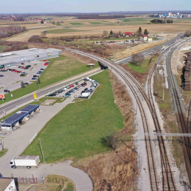 Pruga Koprivnica - Drnje na dionici Križevci - Koprivnica - Botovo