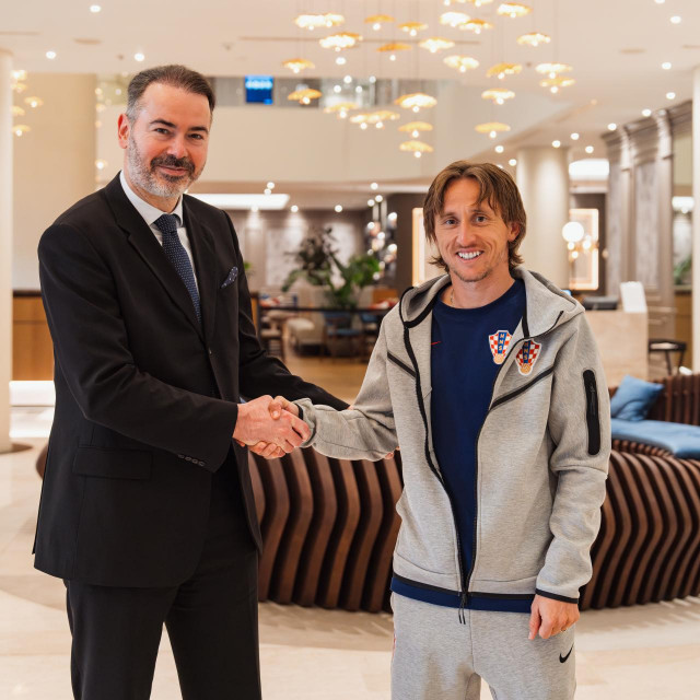 Dinko Lucić i Luka Modrić