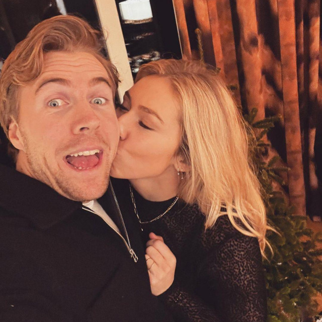 Aleksander Aamodt KIlde i Mikaela Shiffrin