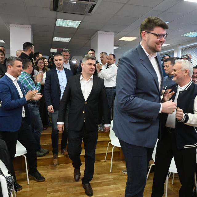 Zoran Milanović i Peđa Grbin