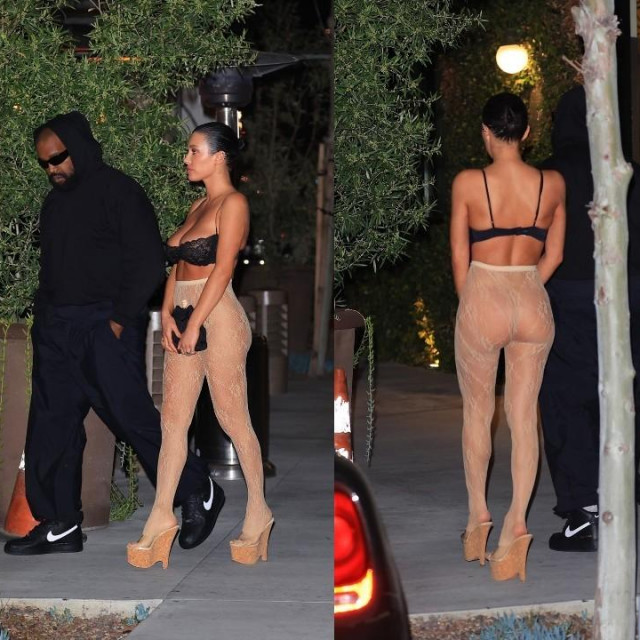 Bianca Censori i Kanye West
