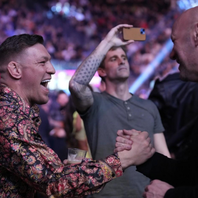 Conor McGregor i Dana White