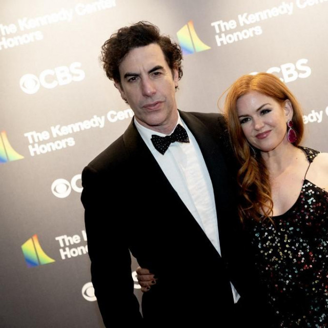 Sacha Baron Cohen i Isla Fisher
