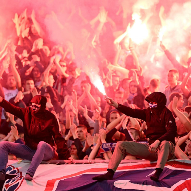 Torcida nakon divljanja na Poljudu dolazi na Rujevicu