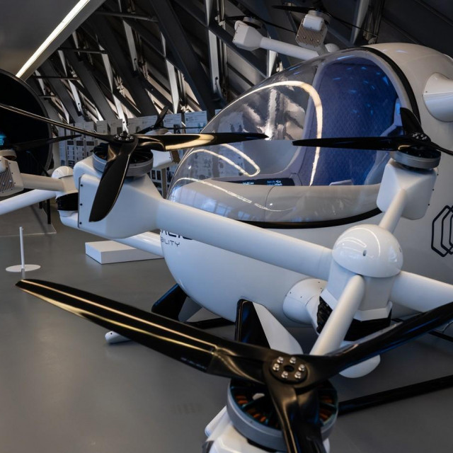 Leteći taksi (ilustracija)