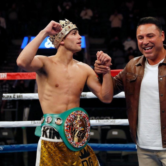 Ryan Garcia i Oscar de la Hoya