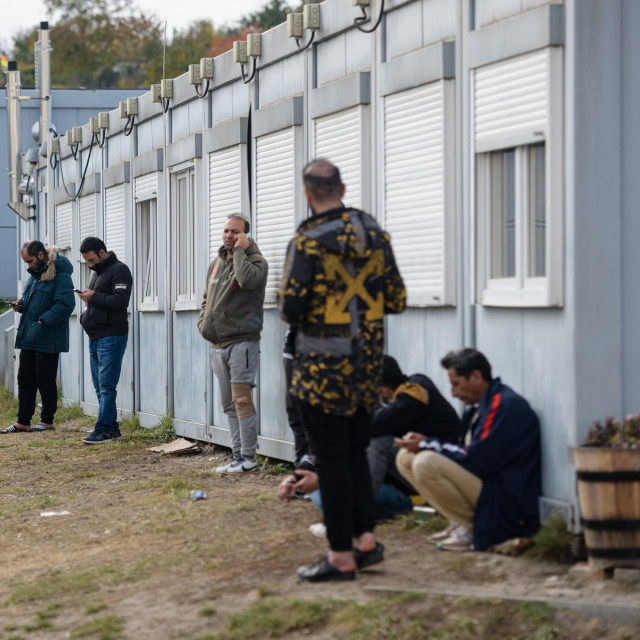 Centar za prihvat migranata u Njemačkoj; ilustracija