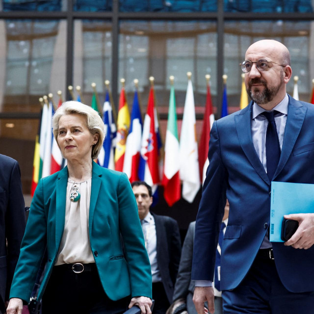 Ursula von der Leyen i Charles Michel
