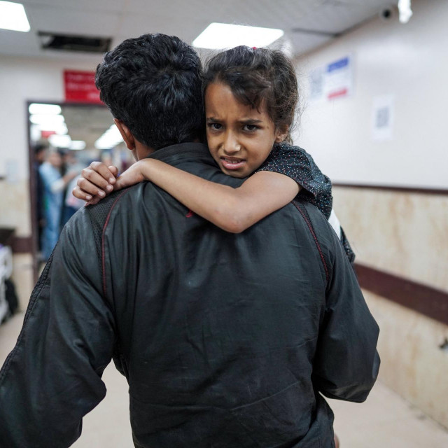 Prizor iz bolnice u Gazi