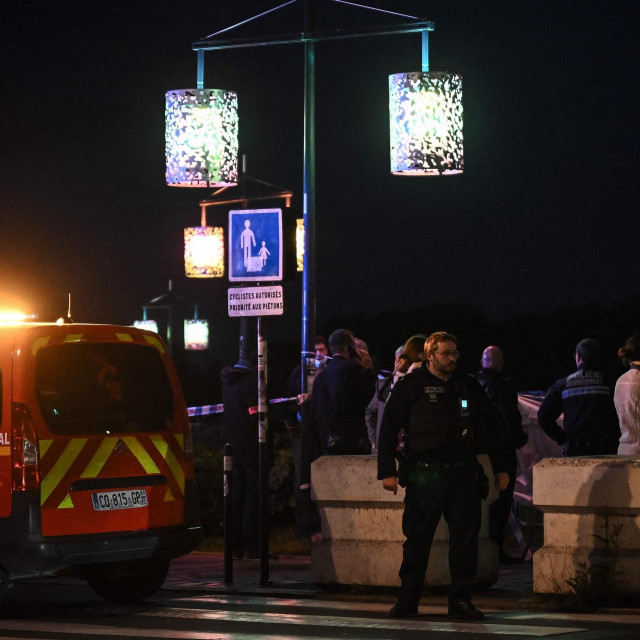 Policija na mjestu napada