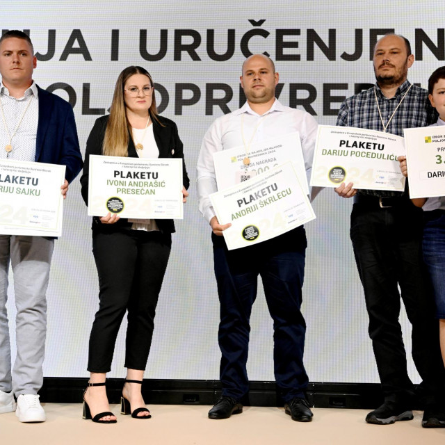 Dario Sajko, Ivona Andrašić Presečan, Andrija Škrlec i Dario Pocedulić