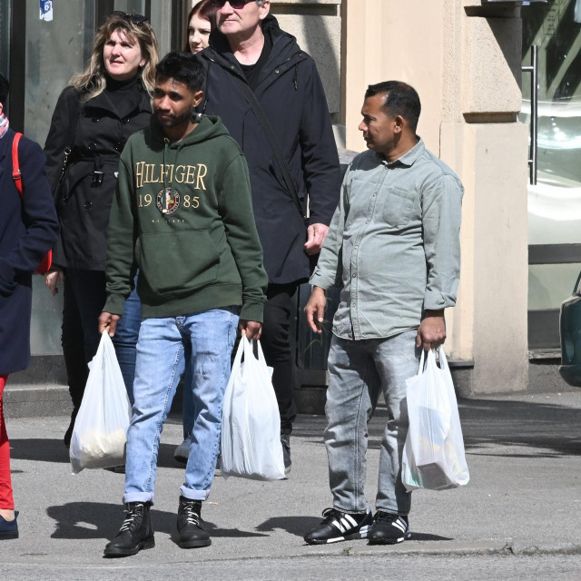 Strani radnici na ulicama Zagreba