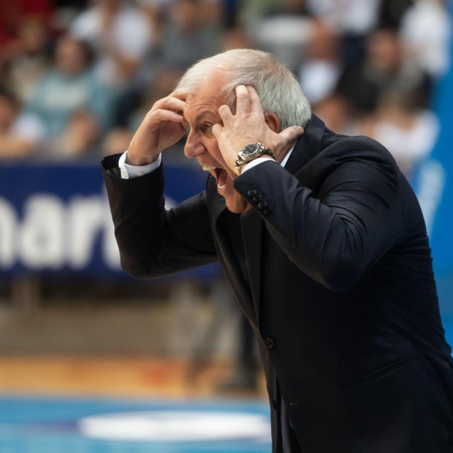 Trener Partizana Željko Obradović