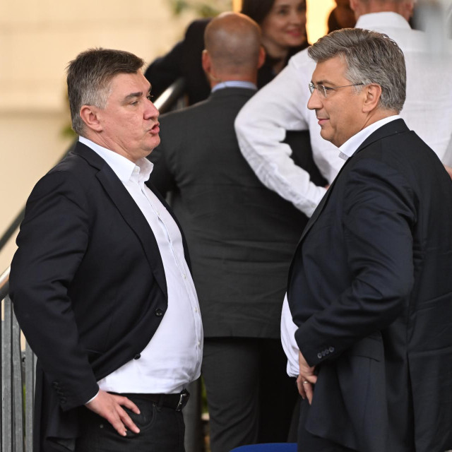 Zoran Milanović i  Andrej Plenković