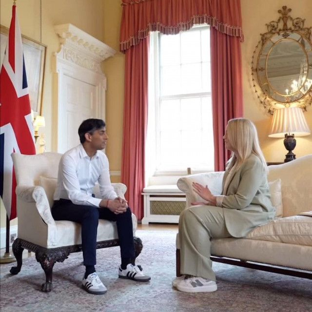 Rishi Sunak u Adidas Samba tenisicama