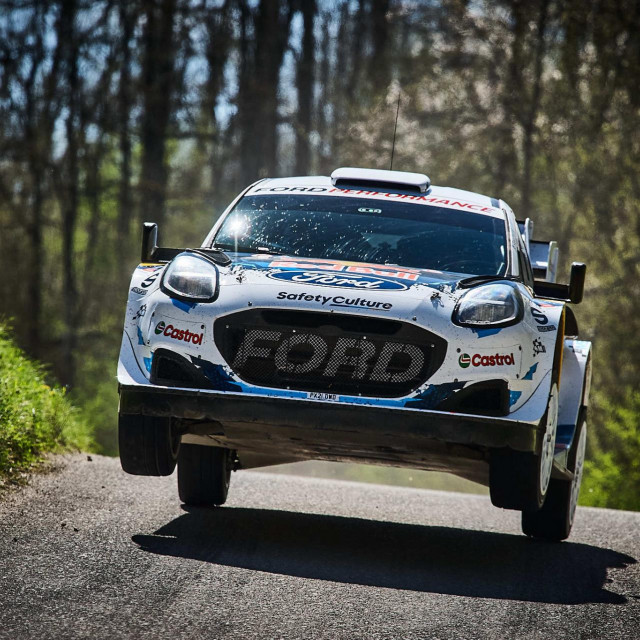 WRC Croatia Rally testiranje
