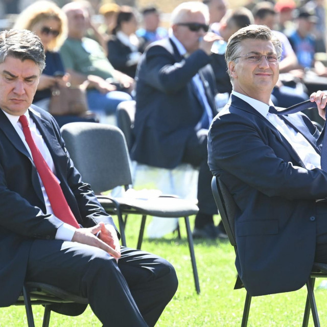 Zoran Milanović i Andrej Plenković