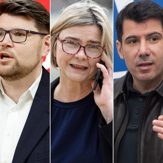 Andrej Plenković; Peđa Grbin; Sandra Benčić; Nikola Grmoja; Ivan Penava