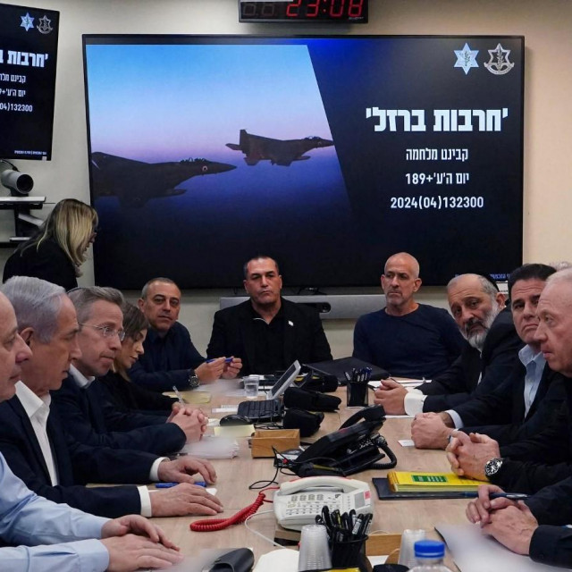 Benjamin Netanyahu presjeda izraelskim ratnim kabinetom