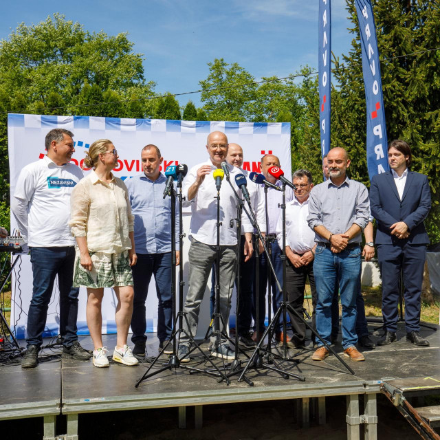 Članovi koalicije Domovinskog pokreta i Prava i pravde