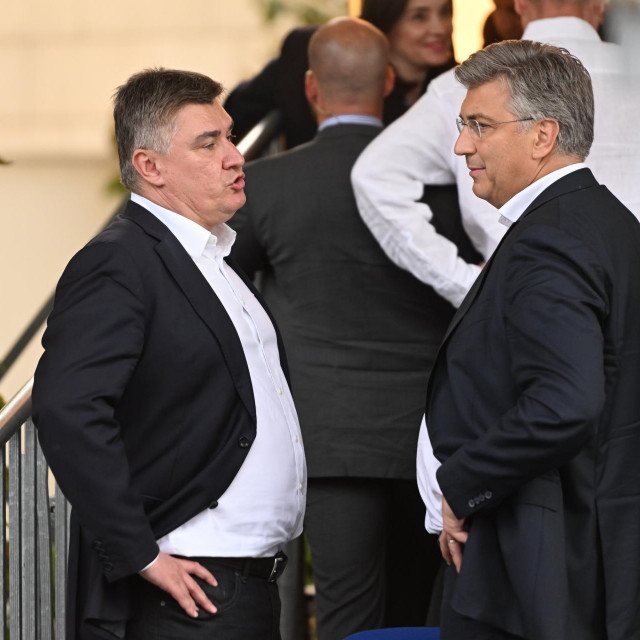 Zoran Milanović i Andrej Plenković