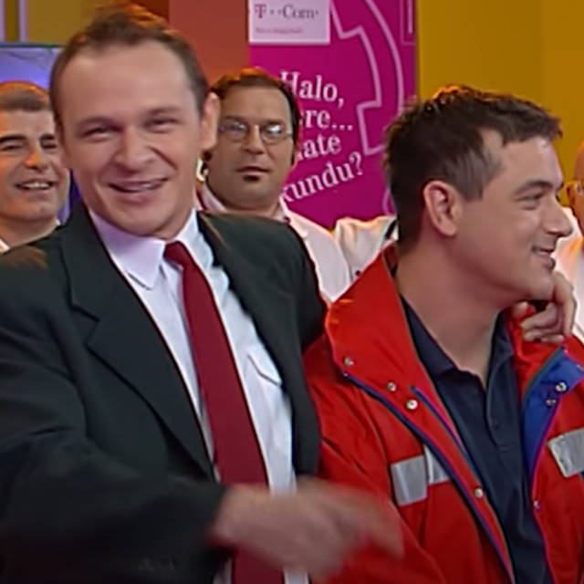 Enis Bešlagić i Igor Mešin u Našoj maloj klinici
