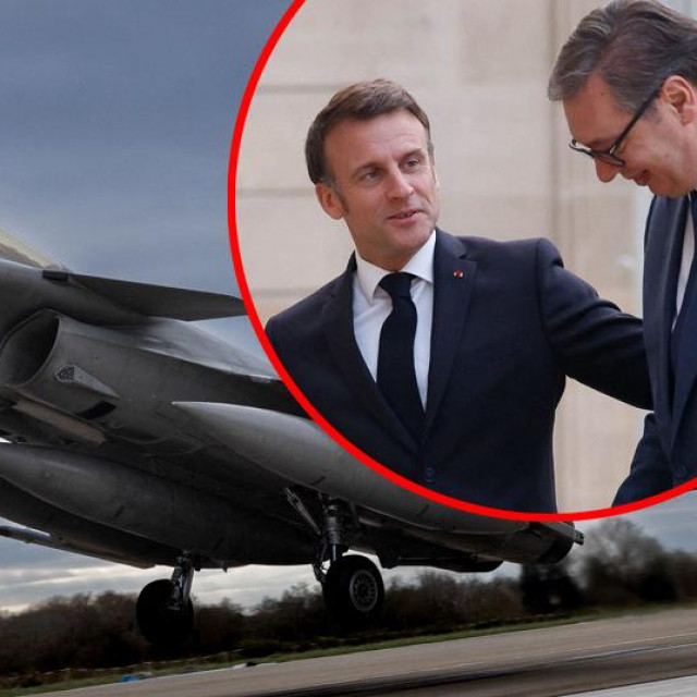 Emmanuel Macron i Aleksandar Vučić