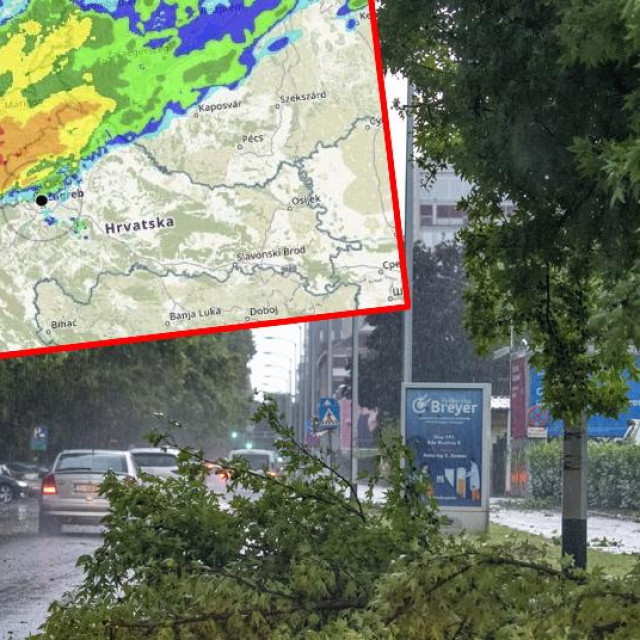 Nevrijeme koje je u utorak zahvatilo cijelu državu