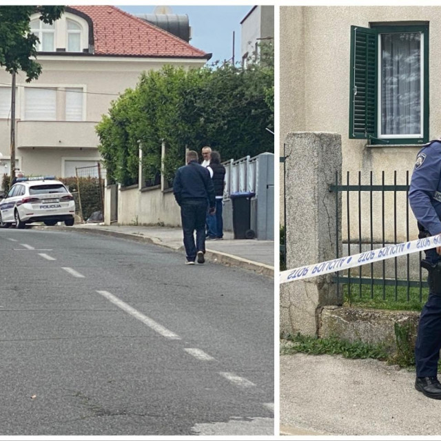  Policijski očevid u Hercegovačkoj ulici u Zagrebu