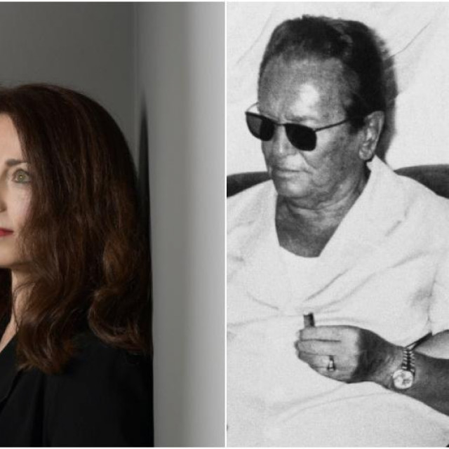 Saša Broz i njen djed