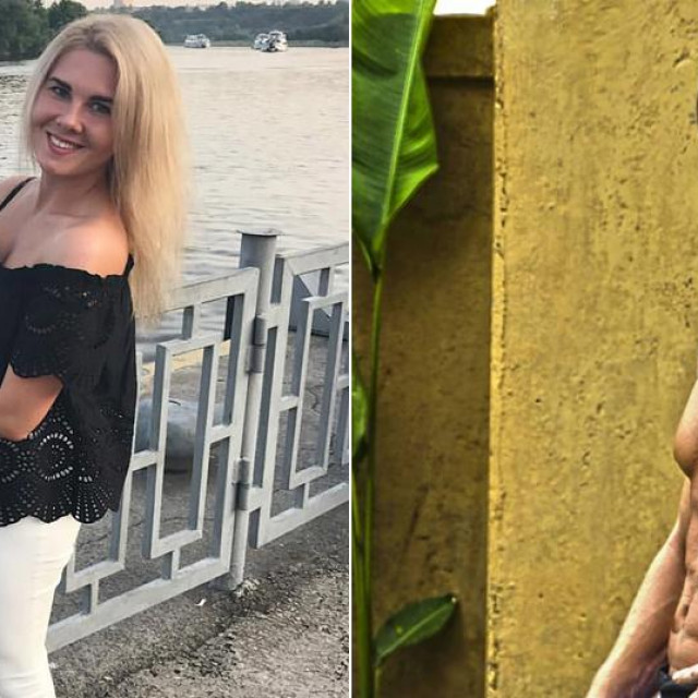 Max Lyutyi i njegova partnerica Oksana