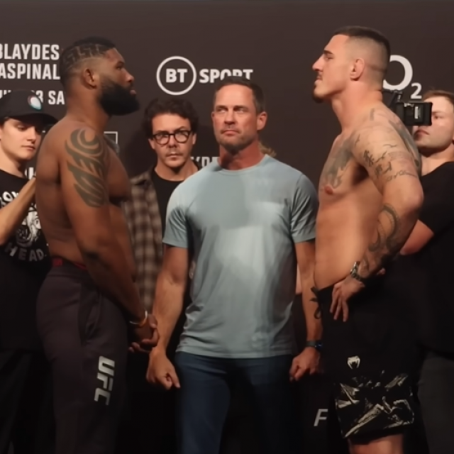 Curtis Blaydes i Tom Aspinall