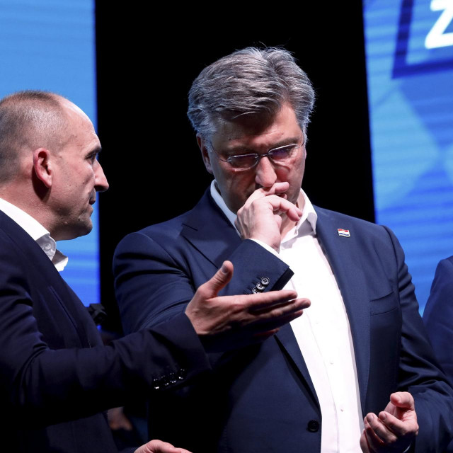 Ivan Anušić i Andrej Plenković