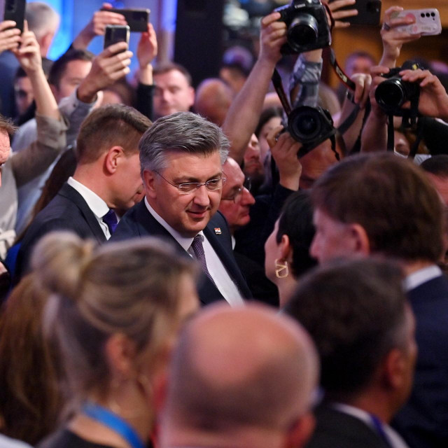 Plenković u stožeru HDZ-a