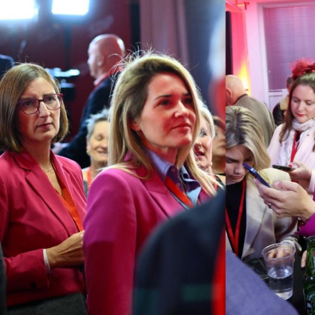 Lana Pavić u stožeru SDP-a