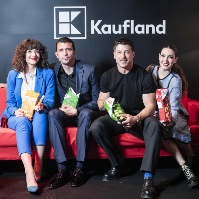 Glumci Tea Šimić, Matko Knešaurek, Marko Braić i Elizabeta Brodić