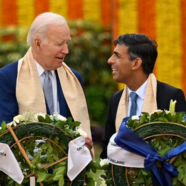 Joe Biden i Rishi Sunak