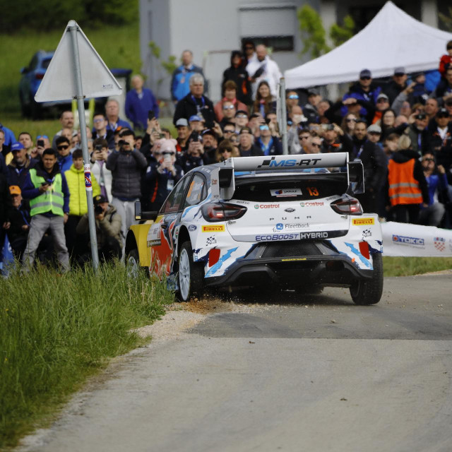 Okić, shakedown WRC Croatia Rally