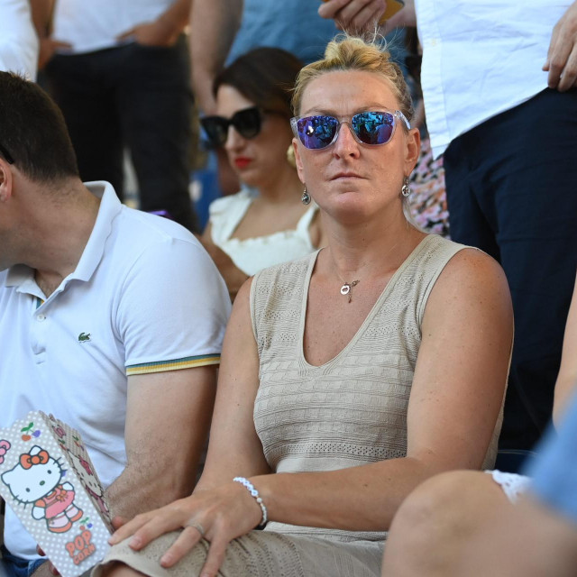 Janica snimljena 2021. na Sinjskoj alki