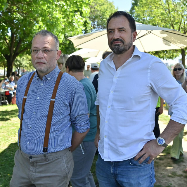 Zlatko Hasanbegović i Igor Peternel