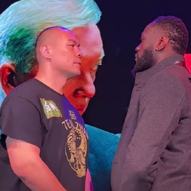 Zhilei Zhang i Deontay Wilder