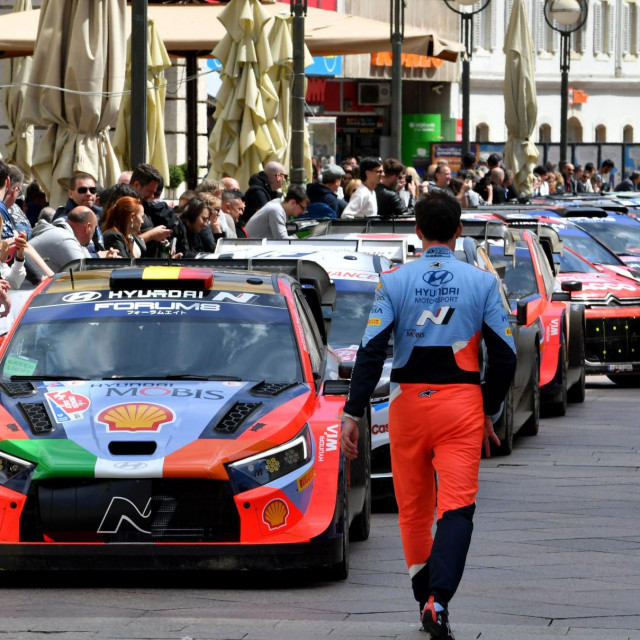 WRC Croatia Rally prošao je i riječkim Korzom