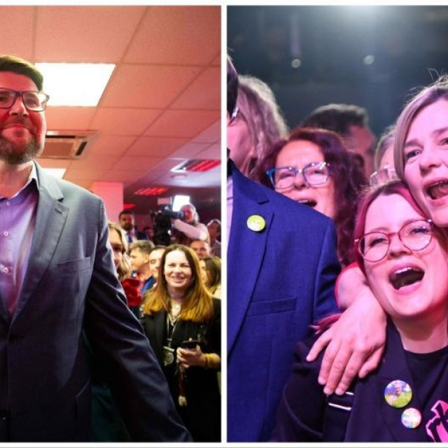 Peđa Grbin i Sandra Benčić