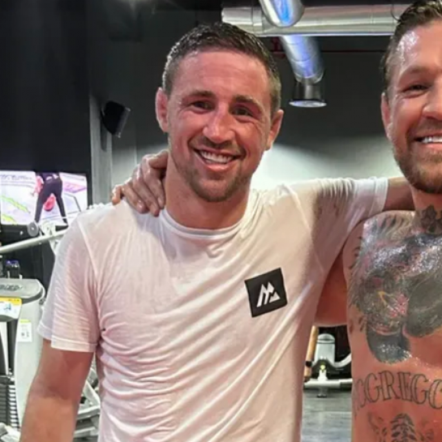 Brendan Loughnane (lijevo) i Conor McGregor (desno)