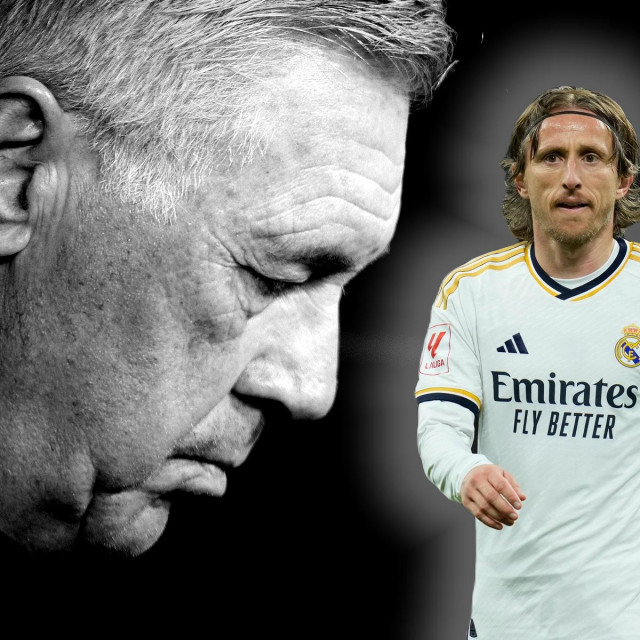 Carlo Ancelotti i Luka Modrić