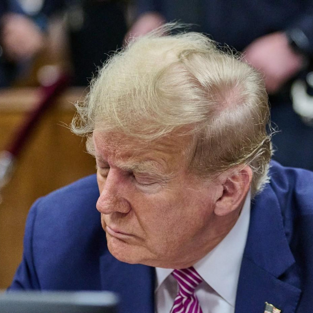 Donald Trump na suđenju