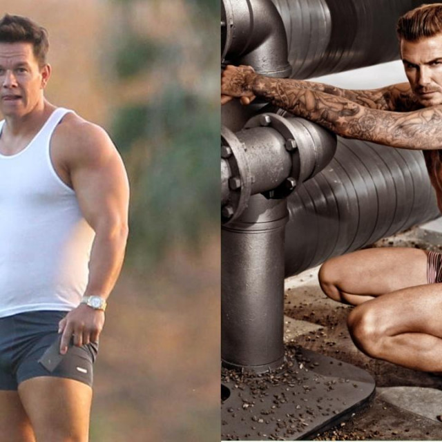 Mark Wahlberg i David Beckham