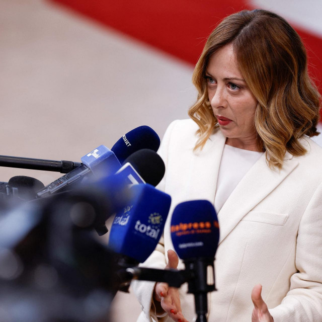 Talijanska premijerka Giorgia Meloni